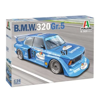Italeri: BMW 320 Gr. 5 versenyautó makett, 1:24
