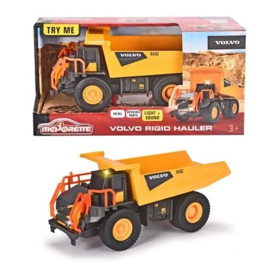 Majorette: Volvo R45D billencses bánya teherautó - Hang- és fényhatásokkal