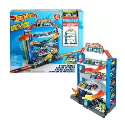 Hot Wheels: Kaszkadőr garázs szett