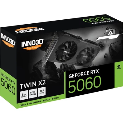 Kép 3/3 - Inno3D GeForce RTX5060 8GB DDR7 Twin X2