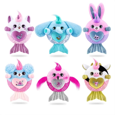 Kép 2/2 - Rainbocorns Mermaidcorn S5 Meglepetés tojás sellőkornis plüssel (többféle)