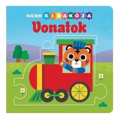 Kicsik kirakója 5. - Vonatok kirakóskönyv