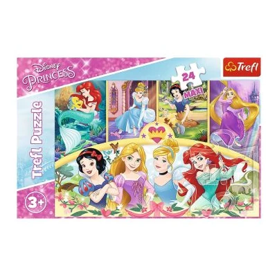 Trefl: Disney hercegnők - Az emlékek varázsa Maxi puzzle - 24 darabos