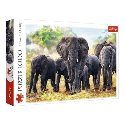 Trefl: Elefántcsorda 1000 darabos puzzle