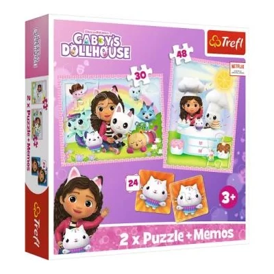 Trefl: Gabi babaháza puzzle és memória játék