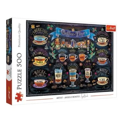Trefl: Kávéidő puzzle - 500 darabos