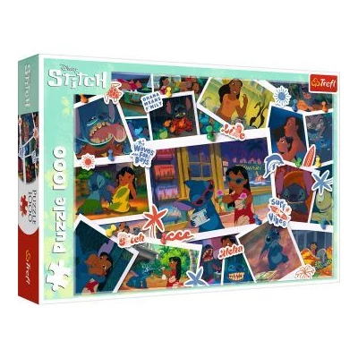 Trefl: Lilo&Stitch édes emlékek puzzle - 1000 darabos