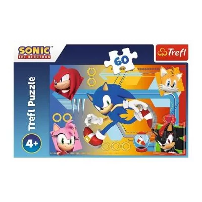 Trefl: Sonic, a sündisznó - 60 darabos puzzle