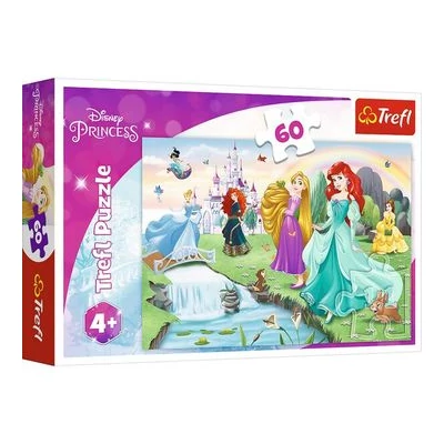 Trefl: Találkozás a hercegnőkkel puzzle - 30 darabos