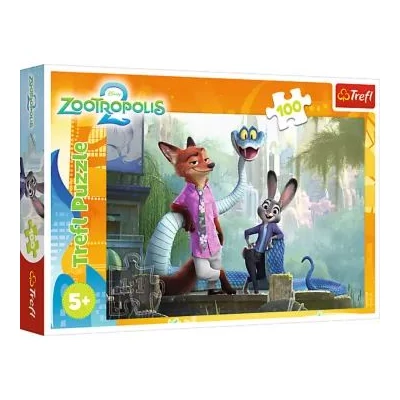 Trefl: Zootropolis 2 - 100 darabos puzzle