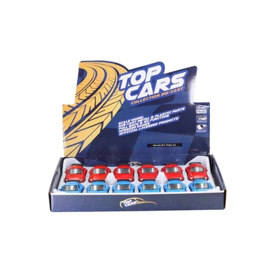 Kép 4/4 - Diecast Porsche 930 Turbo 3.3 fém autó nyitható ajtókkal 1:34 (többféle)