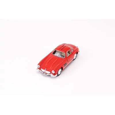 Kép 11/21 - Kinsmart Mercedes-Benz 300SL Coupe 1954 fém autó nyitható ajtókkal 1:36 (többféle)