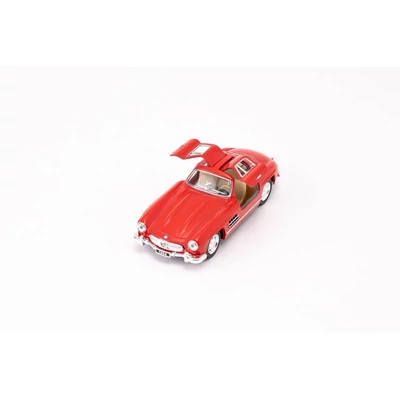 Kép 12/21 - Kinsmart Mercedes-Benz 300SL Coupe 1954 fém autó nyitható ajtókkal 1:36 (többféle)