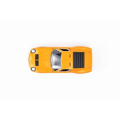 Kép 20/21 - Kinsmart Lamborghini Miura P400 SV 1971 fém autó nyitható ajtókkal 1:34 (többféle)