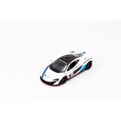 Kép 11/21 - Kinsmart McLaren P1 Exclusive Edition fém autó nyitható ajtókkal 1:36 (többféle)