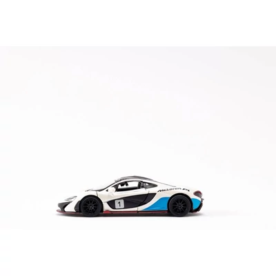 Kép 13/21 - Kinsmart McLaren P1 Exclusive Edition fém autó nyitható ajtókkal 1:36 (többféle)