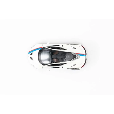 Kép 15/21 - Kinsmart McLaren P1 Exclusive Edition fém autó nyitható ajtókkal 1:36 (többféle)