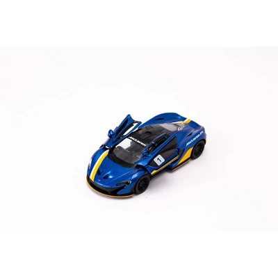 Kép 2/21 - Kinsmart McLaren P1 Exclusive Edition fém autó nyitható ajtókkal 1:36 (többféle)