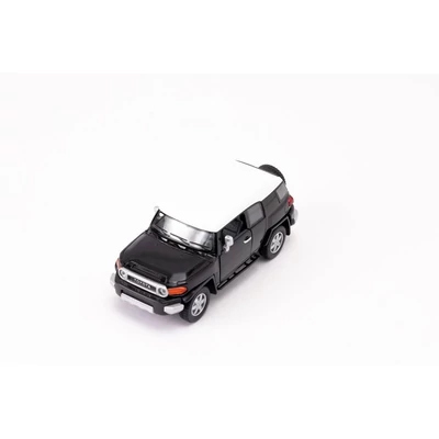 Kép 16/21 - Kinsmart Toyota FJ Cruiser fém autó nyitható ajtókkal 1:36 (többféle)