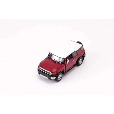 Kép 6/21 - Kinsmart Toyota FJ Cruiser fém autó nyitható ajtókkal 1:36 (többféle)