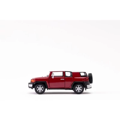 Kép 8/21 - Kinsmart Toyota FJ Cruiser fém autó nyitható ajtókkal 1:36 (többféle)