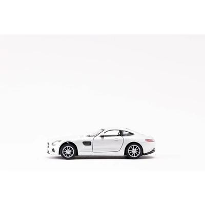 Kép 18/21 - Kinsmart Mercedes-AMG GT fém autó nyitható ajtókkal 1:36 (többféle)