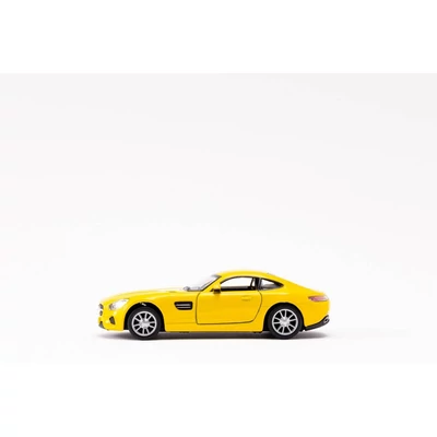 Kép 3/21 - Kinsmart Mercedes-AMG GT fém autó nyitható ajtókkal 1:36 (többféle)