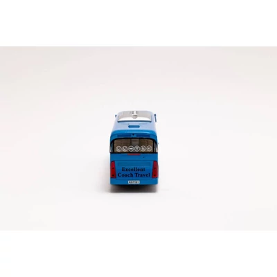 Kép 3/17 - Kinsmart Coach Travel fém busz nyitható ajtókkal (többféle)