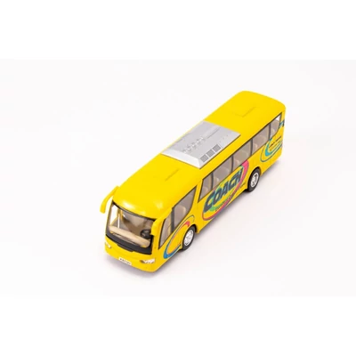 Kép 9/17 - Kinsmart Coach Travel fém busz nyitható ajtókkal (többféle)