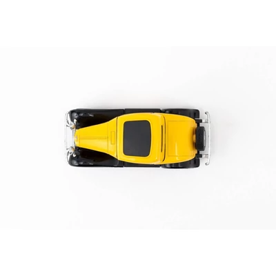 Kép 10/21 - Kinsmart Ford 3 ablakos coupe 1932 fém autó nyitható ajtókkal 1:34 (többféle)