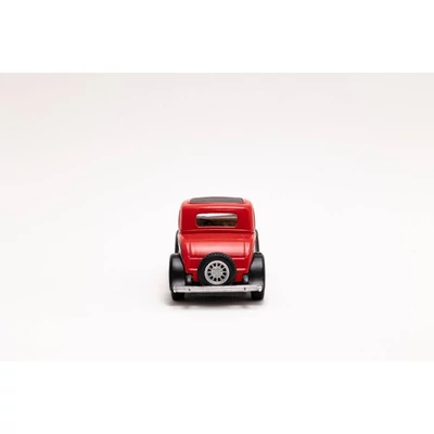 Kép 4/21 - Kinsmart Ford 3 ablakos coupe 1932 fém autó nyitható ajtókkal 1:34 (többféle)