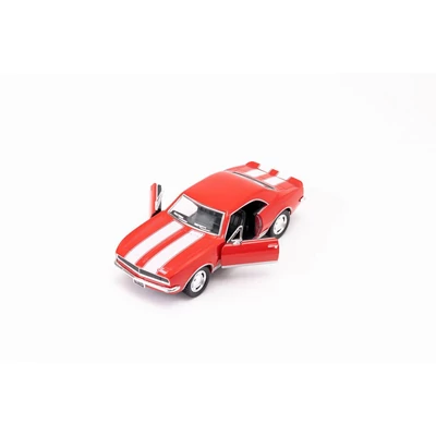 Kép 17/21 - Kinsmart Chevrolet Camaro Z/28 1967 fém autó nyitható ajtókkal 1:37 (többféle)