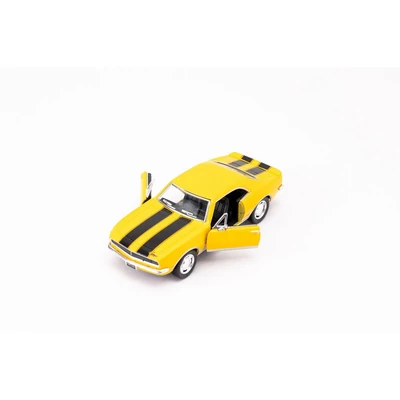 Kép 2/21 - Kinsmart Chevrolet Camaro Z/28 1967 fém autó nyitható ajtókkal 1:37 (többféle)
