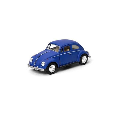 Kinsmart Volkswagen Classical Beetle (matt) 1967 fém autó nyitható ajtókkal 1:32 (többféle)