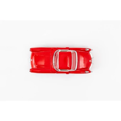 Kép 10/21 - Kinsmart Chevrolet Corvette 1957 fém autó nyitható ajtókkal 1:34 (többféle)