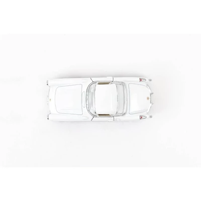 Kép 15/21 - Kinsmart Chevrolet Corvette 1957 fém autó nyitható ajtókkal 1:34 (többféle)