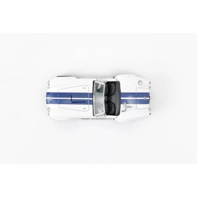 Kép 10/21 - Kinsmart Shelby Cobra 427 S/C 1965 fém autó nyitható ajtókkal 1:32 (többféle)