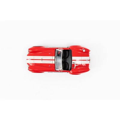 Kép 15/21 - Kinsmart Shelby Cobra 427 S/C 1965 fém autó nyitható ajtókkal 1:32 (többféle)