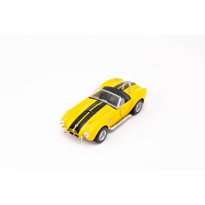 Kép 16/21 - Kinsmart Shelby Cobra 427 S/C 1965 fém autó nyitható ajtókkal 1:32 (többféle)