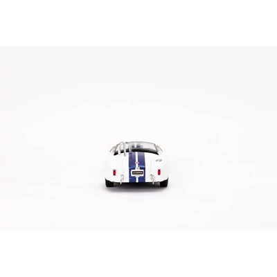 Kép 9/21 - Kinsmart Shelby Cobra 427 S/C 1965 fém autó nyitható ajtókkal 1:32 (többféle)