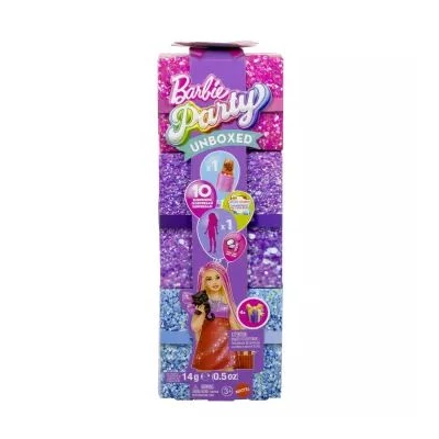 Barbie Party Reveal: Glamour meglepetés szett - Piros baba