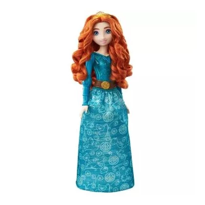 Disney hercegnők: Csillogó hercegnő baba - Merida