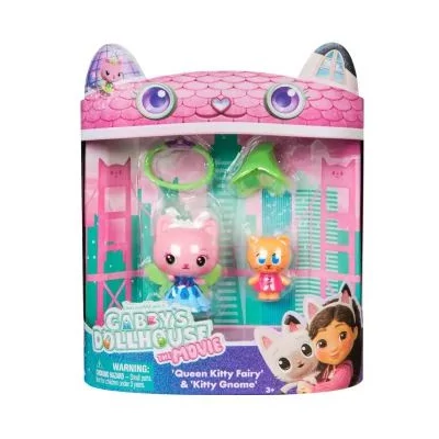 Gabi babaháza: A film figura játékszett, 2 db-os - Királynő Kitty és Mini Kitty