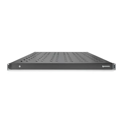 Kép 2/7 - Digitus 1U fixed shelf for 1000mm depth racks 44x482x700mm adjust. 700-900mm depth Black