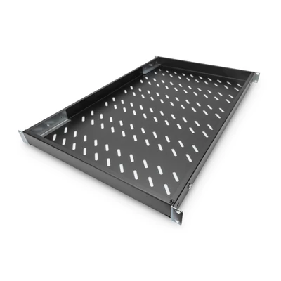Kép 4/7 - Digitus 1U fixed shelf for 1000mm depth racks 44x482x700mm adjust. 700-900mm depth Black