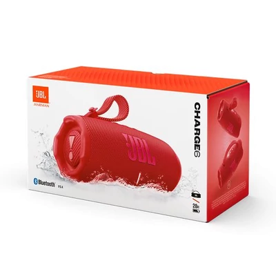 Kép 10/10 - JBL Charge 6 Bluetooth Speaker Red