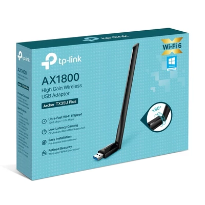 Kép 4/4 - TP-Link Archer TX35U Plus AX1800 High Gain Wireless USB Adapter
