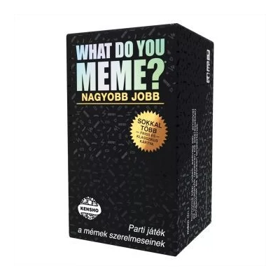 What Do You Meme? társasjáték - Nagyobb Jobb