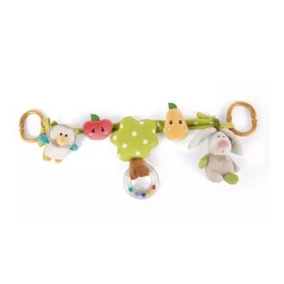 My First Nici: Babakocsicsörgő lánc 5 figurával - 40 cm