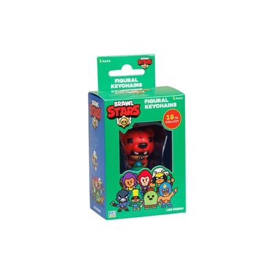 Kép 3/3 - Brawl Stars mini figura kulcstartó ablakos dobozban - többféle